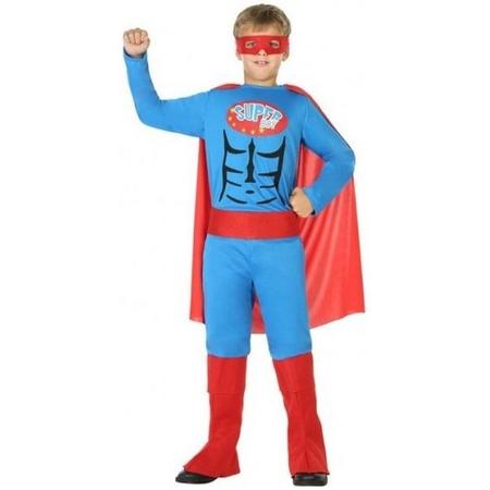 Superhelden verkleed set / kostuum voor jongens - carnavalskleding - voordelig geprijsd 140 (10-12 jaar)