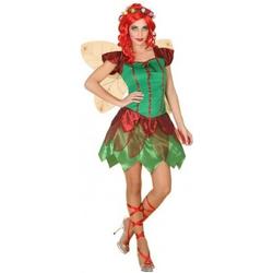 Toverfee/elfen jurkje verkleedkleding voor dames - voordelig geprijsd M/L (38-40)