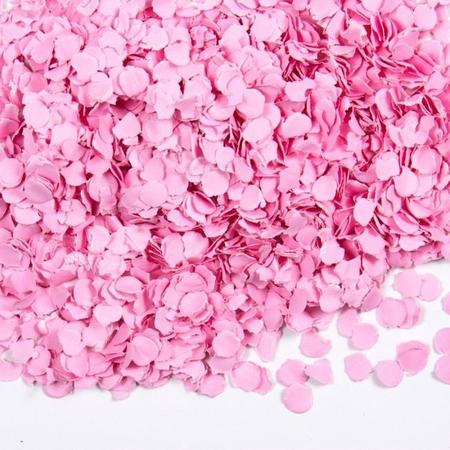 Roze confetti papier 200 gram