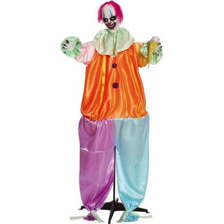 Fiestas Guirca Decoratiepop Dikke Clown 180 Cm Polyester