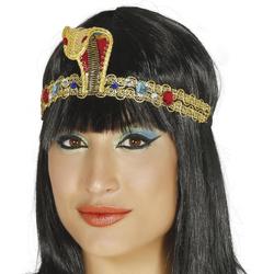   Hoofdband Snake Dames Polyester Goud One-size