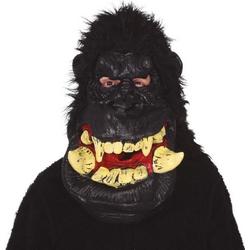 Fiestas Guirca Verkleedmasker Gorilla Latex Zwart One-size