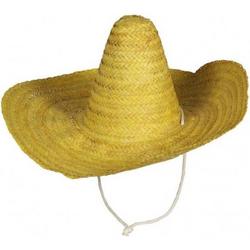 sombrero hoed 50 cm stro geel