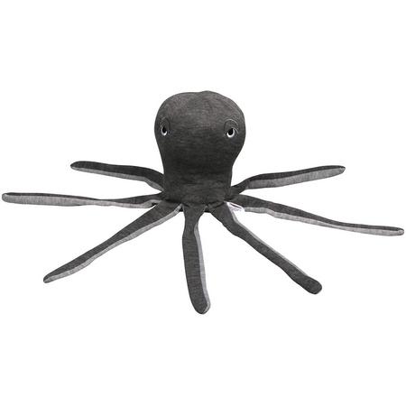 Filibabba - Knuffelspeelgoed - Squid dark grey - 60cm