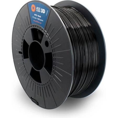Fill 3D PETG Black (zwart) 1 kg