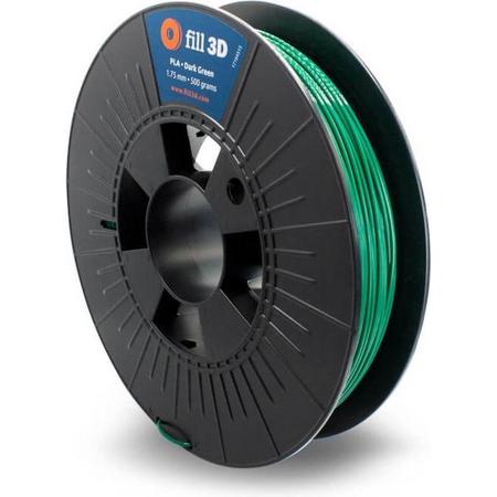 Fill 3D PLA Dark Green (donker groen) 0,5 kg