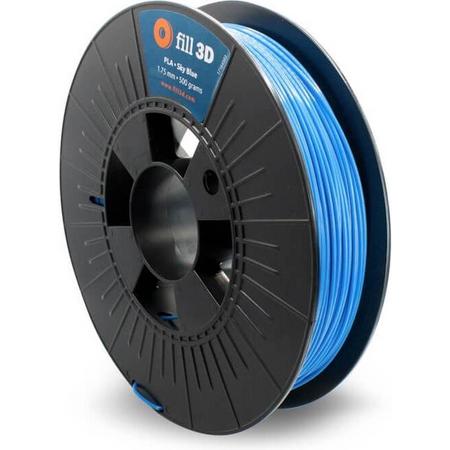 Fill 3D PLA Sky Blue (helder blauw) 0,5 kg