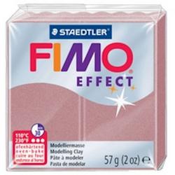 FIMO EFFECT modellering, oven harden, rose goud, 57 g