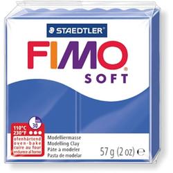 Staedtler Fimo soft brillant blauw