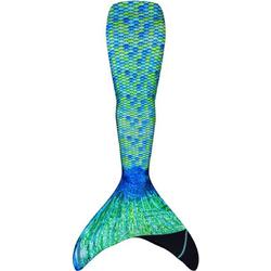 Finfun Zeemeerminstaart met Monovin - Mermaid Tail Aussie Green - Zeemeermin Staart Kind Maat 122-134 (M)