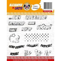 Clear Stamp - Alexander de Grote - Comic Cards