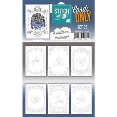 Stitch and Do - Cards Only - Set A6 005