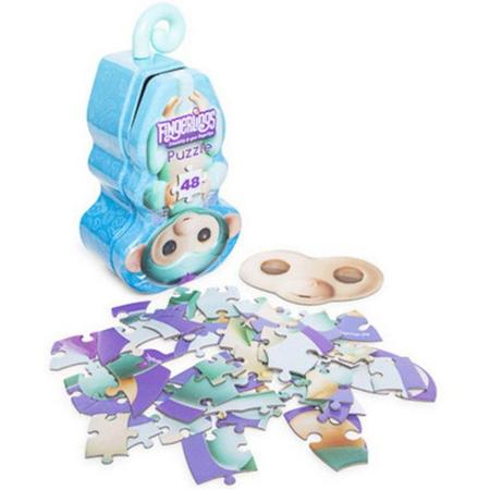 Fingerlings Puzzle in Shaped Tin Face Lenticular