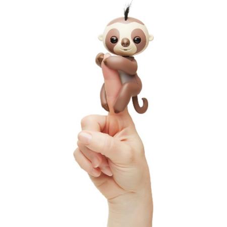 Fingerlings baby Sloth Kingsley - bruine luiaard