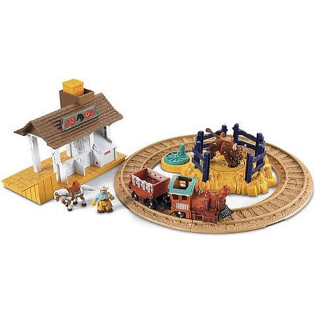 Fisher-Price Geotrax Rope n Ride Ranch