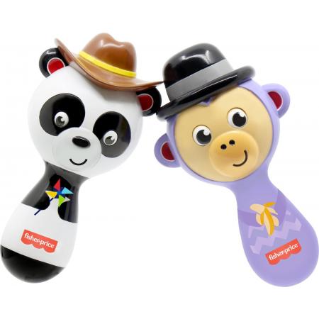 Fisher-Price Maracas – Spelend leren – Interactief speelgoed – Kinderliedjes – Speelgoed voor kinderen vanaf 1 jaar