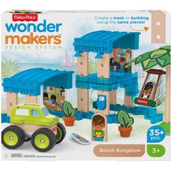 Fisher-Price Wonder Makers Huis - Houten Bouwset