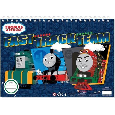 Fisher-price Sticker- En Kleurboek Thomas & Friends Fast Track