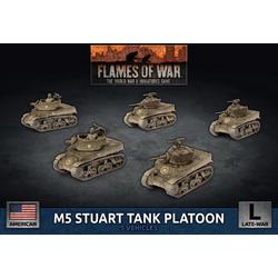 M5 Stuart Light Tank / Scott Platoon (Plastic)