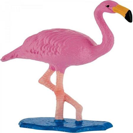 Flamingo taart topper decoratie 7 cm.