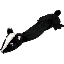 Hondenspeelgoed Pluche Shaky Stinkdier - Zwart - 32 x 14 x 7 cm