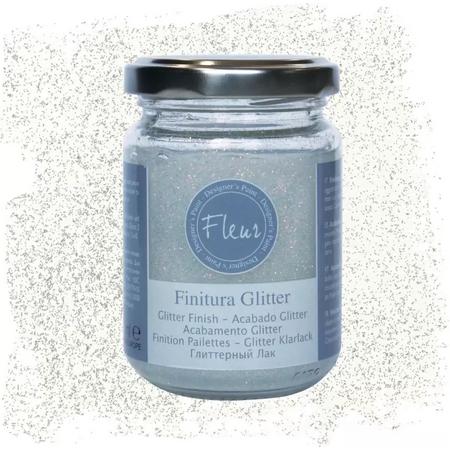 Fleur - Glitter Vernis - 130 ml - Zilver