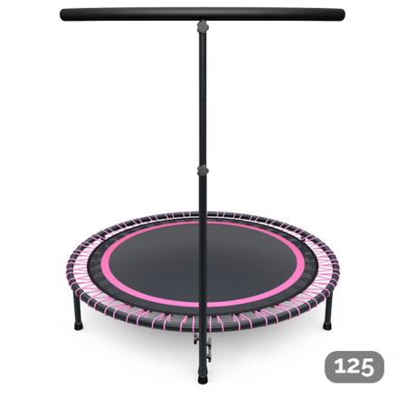 Fitness trampoline roze