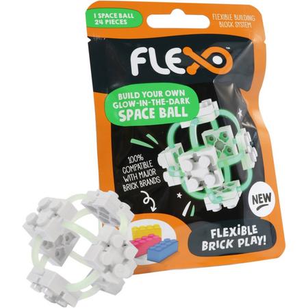 Flexo Foliepakket Space Ball Junior 13 Cm 24-delig