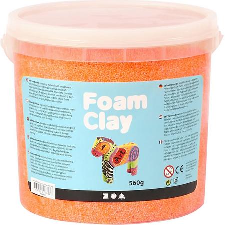 Foam Clay - Klei - 560 gr - Neon Oranje