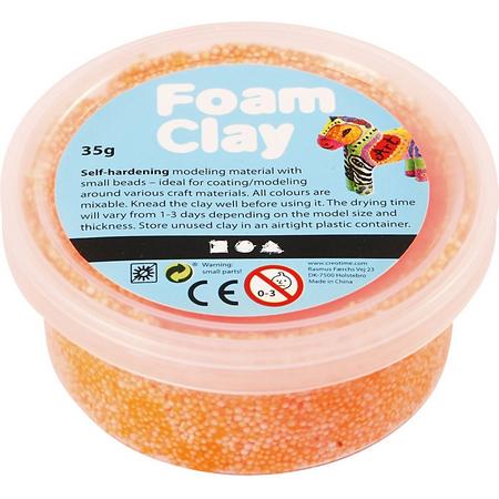 Foam Clay Klei Neon Oranje 35 Gram (78928)