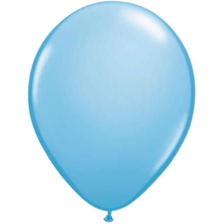 Ballonnen lichtblauw 30cm - 100 stuks