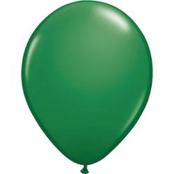 Donkergroene Ballonnen 30cm - 100 stuks