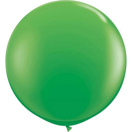 Folat Ballon 90 Cm Latex Groen 2 Stuks