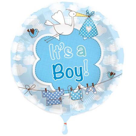 Geboorte Folieballon Its a Boy - 43cm