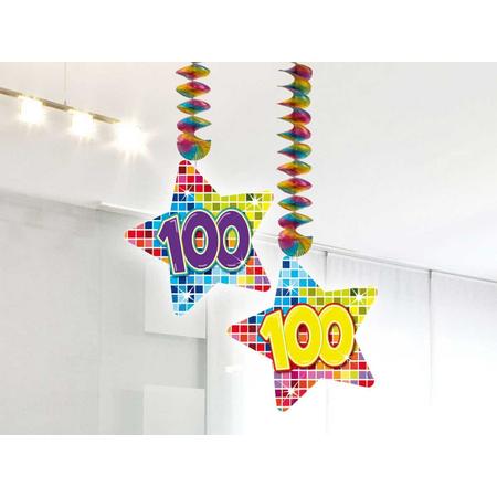 Hangdecoratie Birthday Block 100 /2