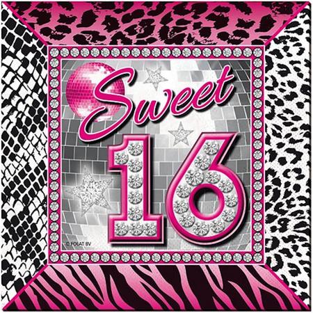 Servetten Sweet 16 (20st)