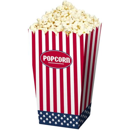 USA Party Popcornbakjes - 4 stuks