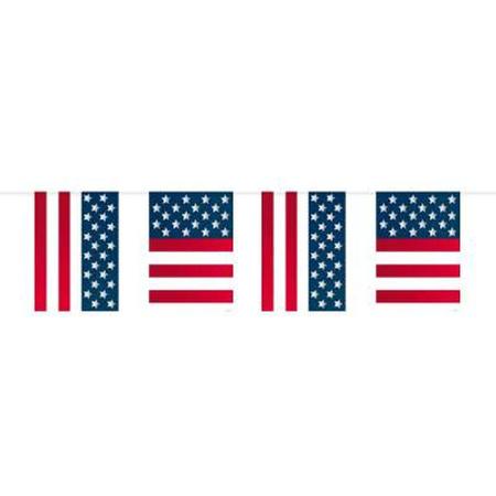 USA Party Vlaggenlijn - 10 meter