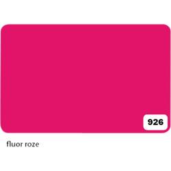 Etalagekarton folia 48x68cm 380gr nr926 fluor roze - 10 stuks
