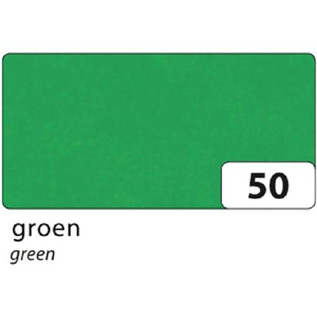Zijdevloeipapier Folia 50x70cm 20g nr 50 groen