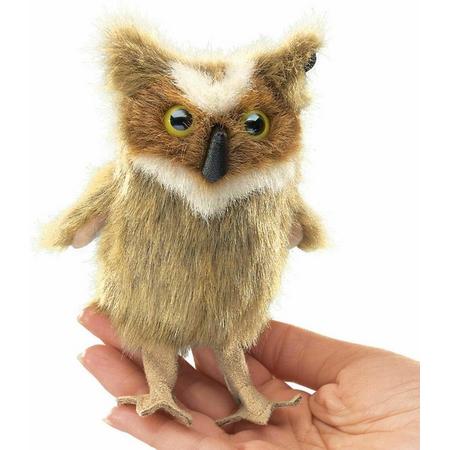 Folkmanis Mini Great Horned Owl