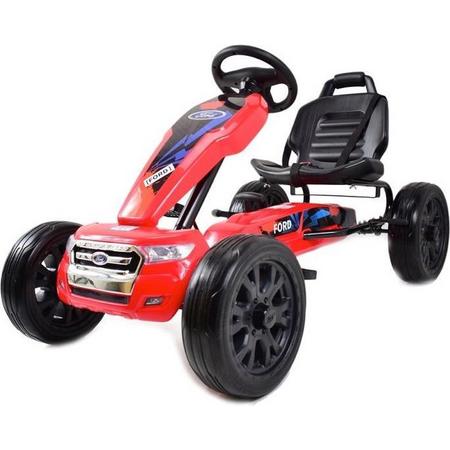 Ford Ranger Skelter/ Trapauto/ Go-Kart (Rood)