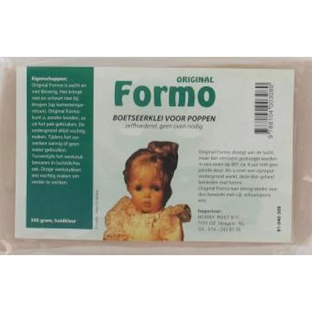 Original Formo, 500 gr., huidskleur,  Boetseerklei voor poppen. Zelfhardende boetseer klei