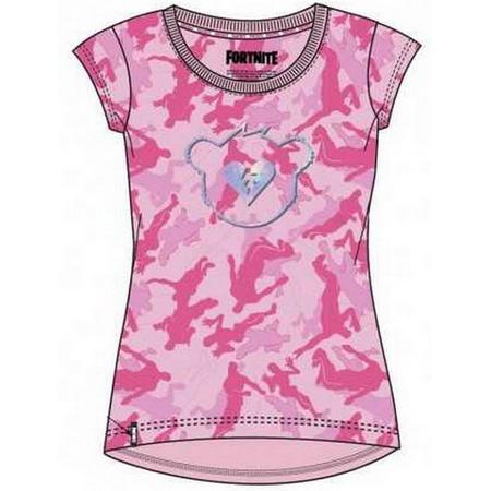 Fortine T Shirt pink fuschia meisje 14 jaar