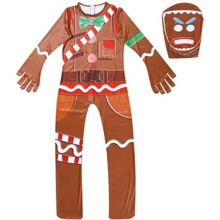 Fortnite Merry Marauder skin halloween kostuum kinderen, maat 140