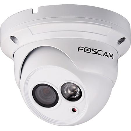 Foscam FI9853EP - PoE HD Dome IP-Camera Plug&Play - Wit