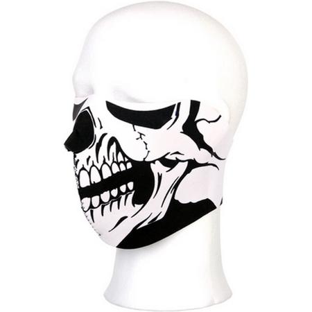 Masker doods hoofd skull half