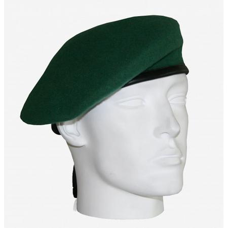 Soldaten baret commando groen 57 cm