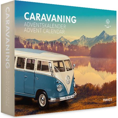 1:24 Franzis 55115-3 Volkswagen Bulli Caravaning Adventskalender Plastic kit