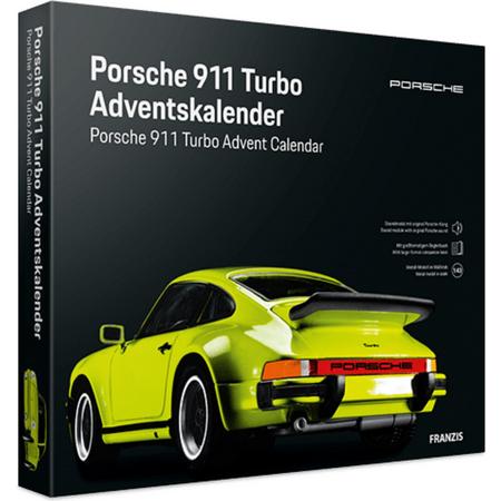 1:43 Franzis 55109-2 Porsche 911 Turbo Adventskalender Plastic kit